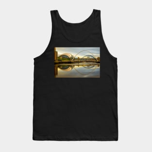 Quayside tyne bridges Tank Top